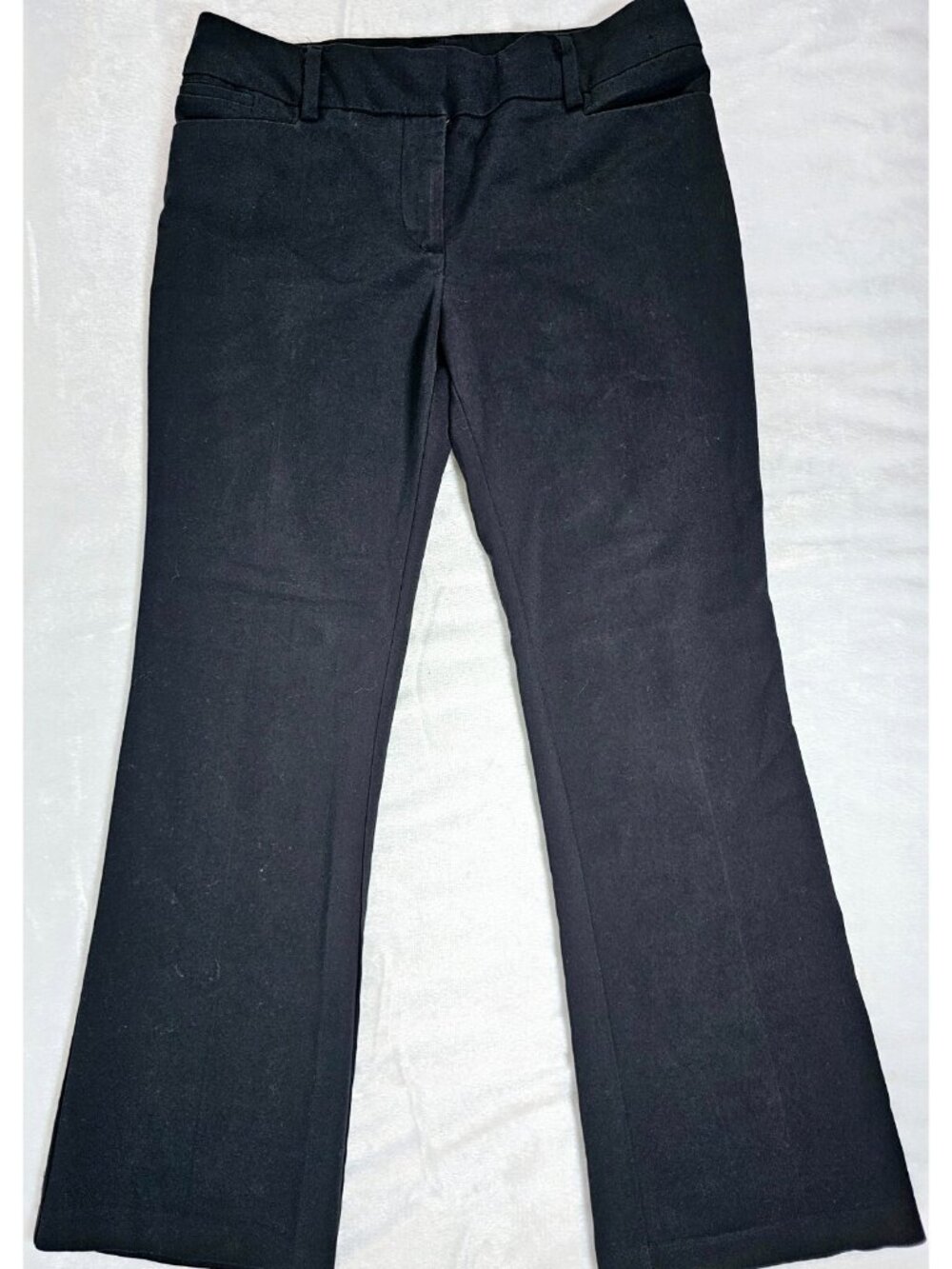 7th Avenue Design Studio Dress Pants Average Stretch-Black-SZ 8